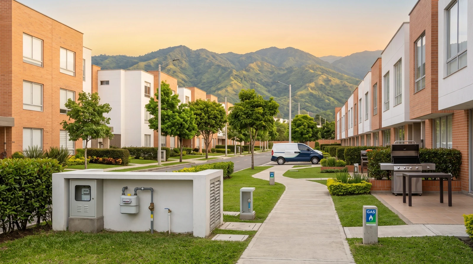 Imagen institucional de entorno residencial